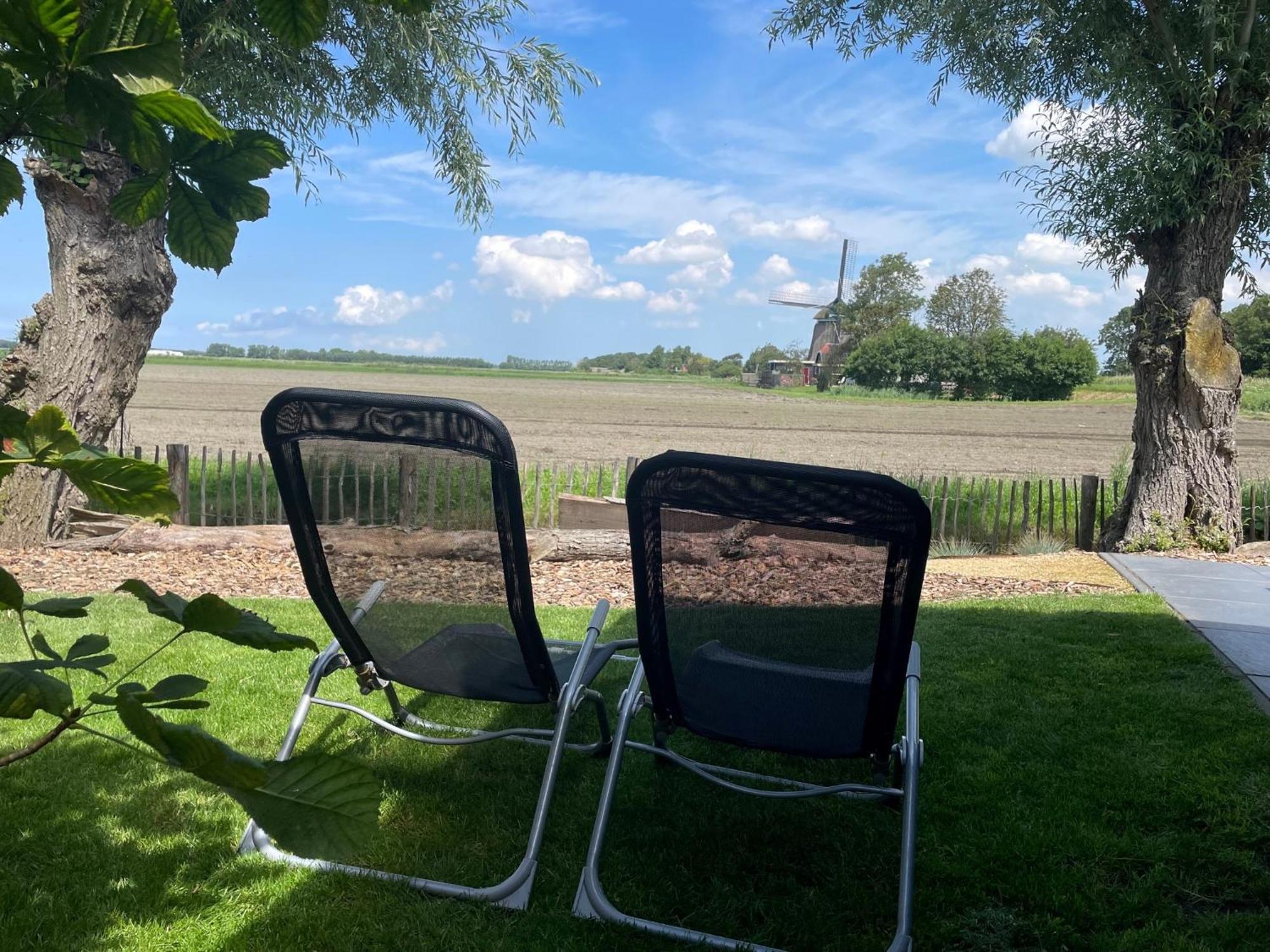 Vogelvrij, Vakantie Woning Met Landelijk Uitzicht En Geheel Omheinde Tuin Burgerbrug Екстер'єр фото